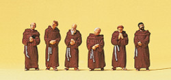 Preiser 10198 Franciscan Friars (6) Exclusive Figure Set HO