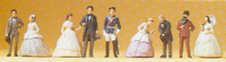 Preiser 12061 Ludwig II of Bavaria and Guests (9) Exclusive Figure Set HO