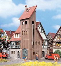 Vollmer 49550 Fire Station Kit Z Scale