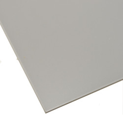 Plastruct 91007 (SSA-110P) 2.5mm ABS Sheet Grey 300x175mm 2pc