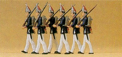 Preiser 12189 Guards Regiment on Foot Potsdam 1894(6) Exclusive Figure Set HO