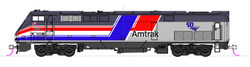 Kato 176-6038  P42 Loco Amtrak PhIII Dash 8 w/50th Logo N Gauge
