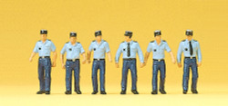 Preiser 10341 French Policemen Summer Uniform (6) Exclusive Figure Set HO