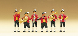 Preiser 10207 Tyrolean Band in National Costume (6) Exclusive Figure Set HO