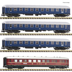 Fleischmann 881910  DB F-Train Hans Sachs Coach Set (4) III N Gauge