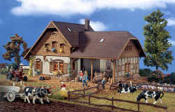 Vollmer 43744 Farm with Shed Kit HO