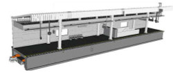 Kato 23-154 Suburban Station Platform DX B (Pre-Built) N Gauge