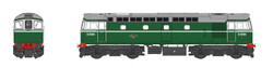 Heljan 3379  Class 33/2 D6594 BR Green Weathered OO Gauge