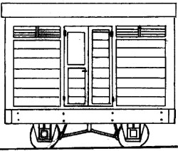 Dundas Models DM03A Freelance 4 Wheel Guards Van Kit OO9 Gauge