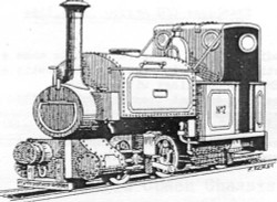 Dundas Models DMDL05 Festiniog & Blaenau Railway 0-4-2 Loco Kit OO9 Gauge