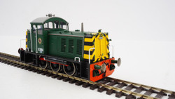 Heljan 2935  Class 07 D2994 BR Green w/Wasp Stripes Weathered OO Gauge