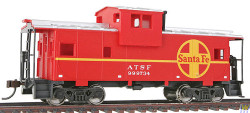 Walthers Trainline 931-1503 Wide Vision Caboose AT&SF HO
