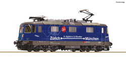 Roco 71413  SBB Re421 371-6 Zurich-Munich Electric Loco VI (DCC-Sound) HO