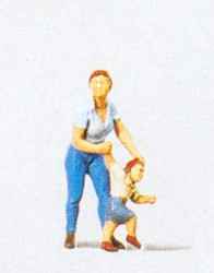 Preiser 28023 Mother with Child Figure HO