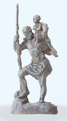 Preiser 29102 St Christopher Statue Figure HO
