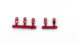 Springside N2 GWR Red Head and Tail Lamps (5) N Gauge