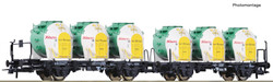 Roco 76468  DB Double Container Carrying Wagon III HO