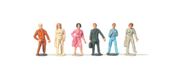 Merten 215001 Travellers (6) Figure Set HO