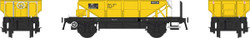 Heljan 4359  ZEV Catfish Hopper BR Civil Engineers Yellow DB983503 O Gauge