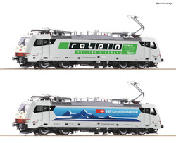 Roco 70652  SBB Ralpin BR186 908-6 Electric Locomotive VI (DCC-Sound) HO