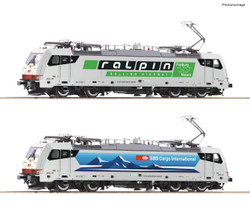 Roco 70652  SBB Ralpin BR186 908-6 Electric Locomotive VI (DCC-Sound) HO