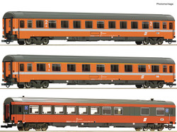 Roco 74044  OBB EC60 Maria Theresia Coach Set 2 (3) IV HO