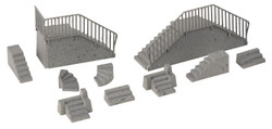 Faller Exterior Stone Stairways Kit I FA180378 HO Gauge