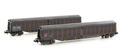 Hobbytrain 23440  SBB Habils Bogie Van Set (2) V N Gauge