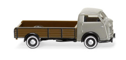 Wiking 033507 Tempo Matador Lowside Flatbed Grey/Brown 1949-52 HO