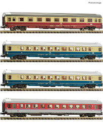 Fleischmann 881915  DB EC145/148 Frans Hals Coach Set (4) IV N Gauge