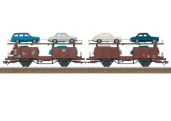 Trix 24332  DB Laaes541 Auto Transportation Wagon Set (2) IV HO