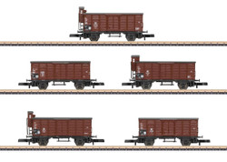 Marklin MN86605 DR G10 Box Wagon Set (5) III Z Scale