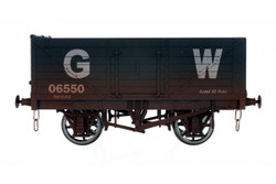 Dapol 7F-071-046W 7 Plank Wagon GWR 06550 Weathered O Gauge