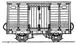 Dundas Models DMDT03 Tralee and Dingle Railway Butter Van Kit OO9 Gauge