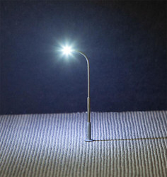 Faller 272120 LED Single Arm Street Lamp 65mm (3) N Gauge