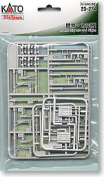 Kato 23-214 Diotown Traffic Signals and Signs N Gauge