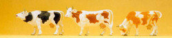 Preiser 65324 Cows (3) Figure Set O Gauge