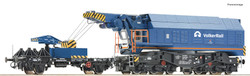 Roco VolkerRail 6 Axle Railway Crane VI (DCC-Sound) RC7310023 HO Gauge