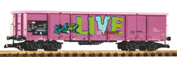 Piko SBB Eaos Pink Gondola w/Grafitti VI PK37013 G Gauge