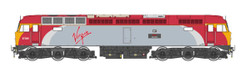 Heljan Class 57 309 'Brains' Virgin Trains Silver/Red HN5707 OO Gauge