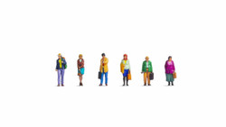 Noch Passengers (6) Figure Set N44520 1:220