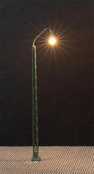 Faller 272124 LED Single Arm Lattice Mast Yard Lamp 117mm (3) N Gauge