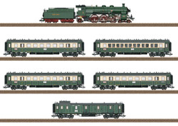 Trix 21360 KBayStsB S 3/6 Bavarian Express Train Pack I (DCC-Sound) HO