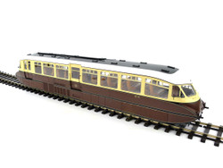 Dapol 7D-011-002D Streamlined Diesel Railcar 10 GWR Monogram DCC-Fitted O Gauge