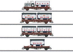 Marklin MN45040  DR Circus Busch Wagon Set (4) IV HO