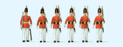 Preiser 24641 Carnival King's Guard (6) Figure Set HO