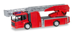 Herpa 13017 Minikit MB Econic Turntable Ladder Red HO