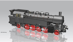 Piko 50655  Expert OBB Rh693 324 Steam Locomotive III (DCC-Sound) HO