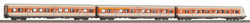 Piko 58226 Expert DBAG Rhein-Ruhr S-Bahn Coach Set (3) V HO