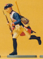 Preiser 54136 Prussian (1756) 7 Musketeer Storming Figure 1:24